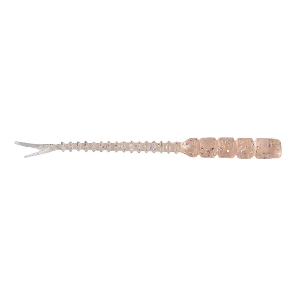 Mustad Aji Hellgramite Silikon Kurt 010 - UV CLEAR RED GLTTR - 5CM - 12Lİ