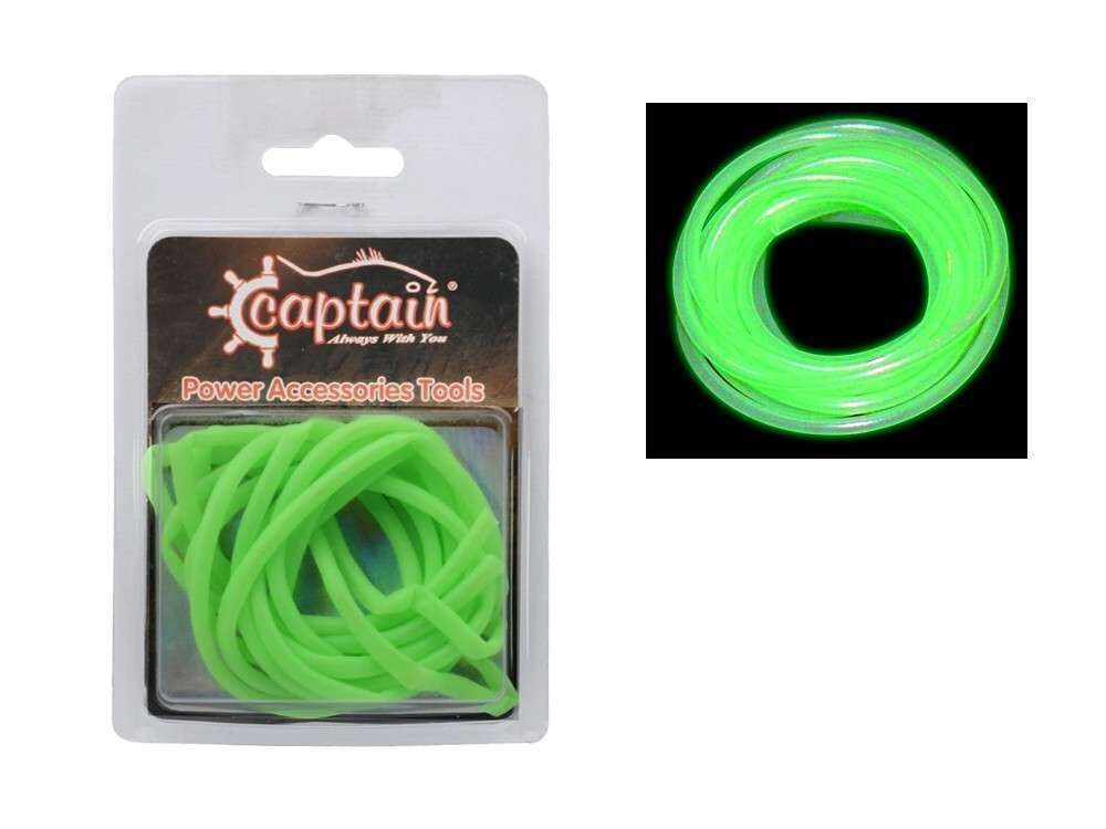 Captain  Silikon Hortum Tube 2mt Glow-Luminous Standart - 2 MM