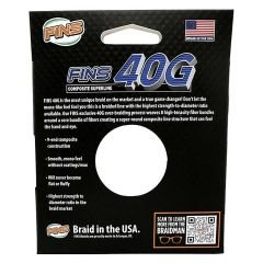 Fins 40G Örgü İp Misina Beyaz 137 Metre