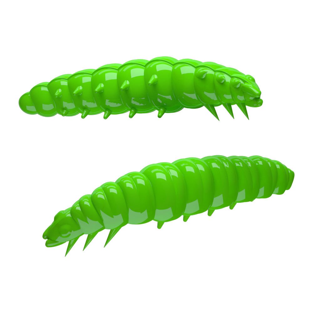 Libra Lures Larva Garlic Suni Yem 026 - HOT GREEN - 45MM