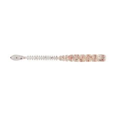 Mustad Aji Beaver Tail Silikon Kurt 010 - UV CLEAR RED GLIT - 64MM - 12Lİ