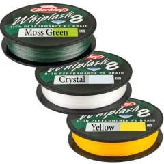 Berkley Whiplash 8 Braid İp Misina MOSS GREEN - 0.25MM - 150MT - 39.7KG