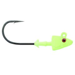 Mustad Sd840 Shad Jig Head GG - GLOW GREEN - 5GR - 3LU - 2-0