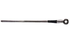Hayabusa FPP Straight Delikli Lüfer İğnesi Black Nikel