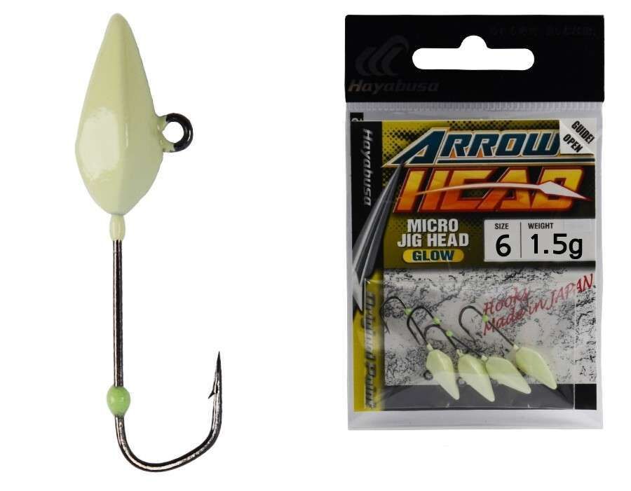Hayabusa EX 932 Lrf Jig Head Arrow Head Glow 4lü Paket Standart - 3.5 GR