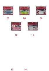 Mutant 3527 Grande Soft 12cm Levrek Silikonu Suni Yem 5li Paket