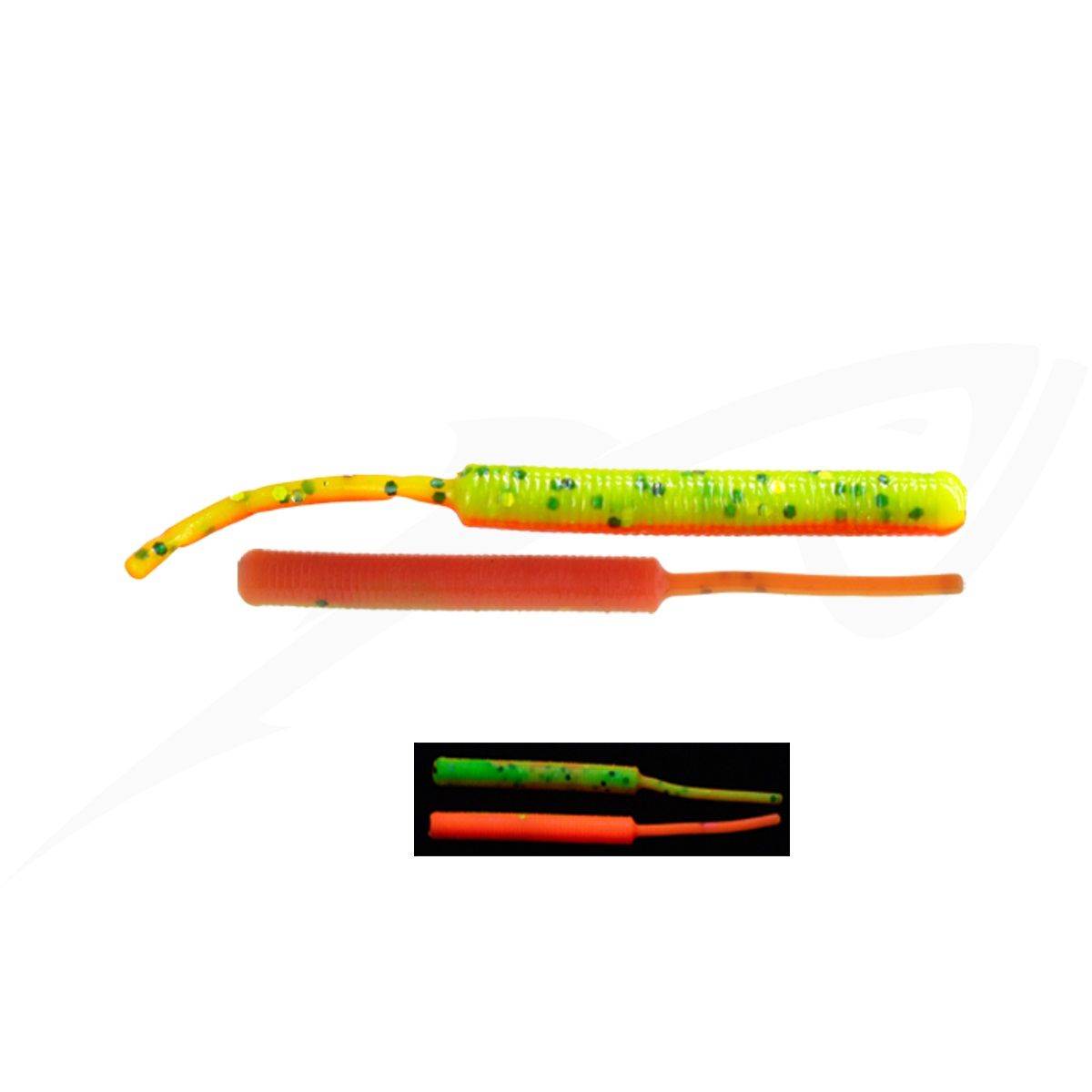 Fujin Baby Worm 5.2 cm Floating LRF Silikonu Fujin Baby Worm 5.2 Cm Floating Lrf Silikonu Uv Fire Tiger