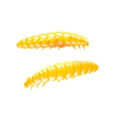 Libra Lures Larva Garlic Suni Yem 007 - YELLOW - 35MM