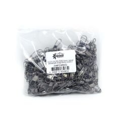 Captain 5233 Kilitli Klips 144lü Paket Black Nikel