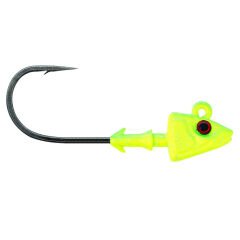 Mustad Sd840 Shad Jig Head CH - CHARTREUSE - 3.5GR - 3LU - 1-0