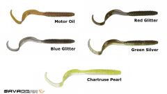 Savage Gear LB Rib Worm 90 mm 10 Adet Silikon Yem