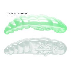 Libra Lures Largo Garlic Suni Yem 000 - GLOW UV GREEN - 35MM