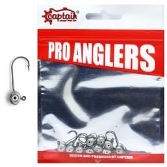 Captain 6420 Jig Head Glow Eye 10'lu Paket