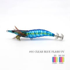 Little Jack Onliest Slow 3.0 11.2 gr Kalamar Zokası #01 CLEAR BLUE FLASH UV