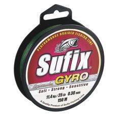 Sufix Gyro Braid İp Misina DEEP GREEN - 0.35MM - 250MT - 13.6KG