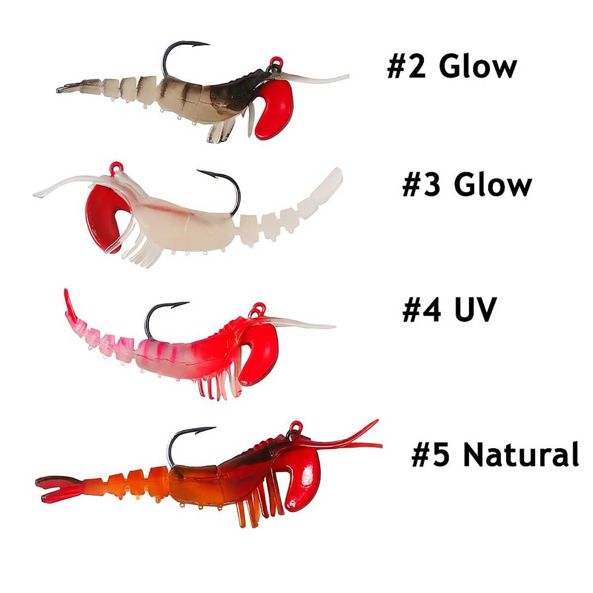 Lupo Caridinas 9cm 14gr Silikon Yem