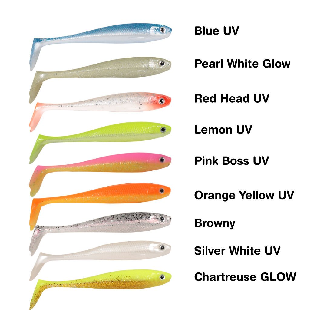 RYUJI PANIC SHAD 9CM, 5.5GR (Tekli) BROWNY