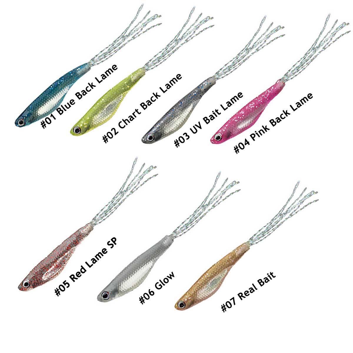 Little Jack Ignited Tail Fusion 1.5inc 3.81cm 5P LRF Silikon Yem