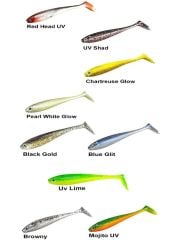 Ryuji Panic Shad 9cm 5.5gr Silikon Yem CHARTREUSE GLOW