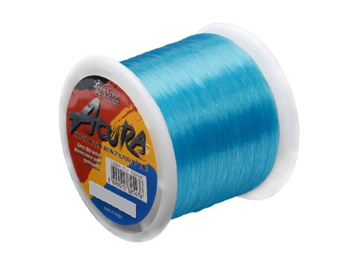 Captain Acura 1000mt Monofilament Misina Mavi Standart - 0.35 MM