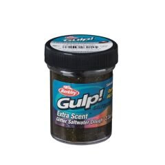 Berkley PowerBait Extra Scent Saltwater Hamur DARK BROWN-SILVER - 50GR