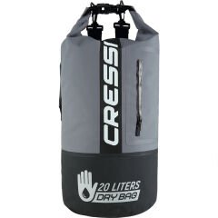 Cressi Premium Dry Bag BLACK - GREY - 20L