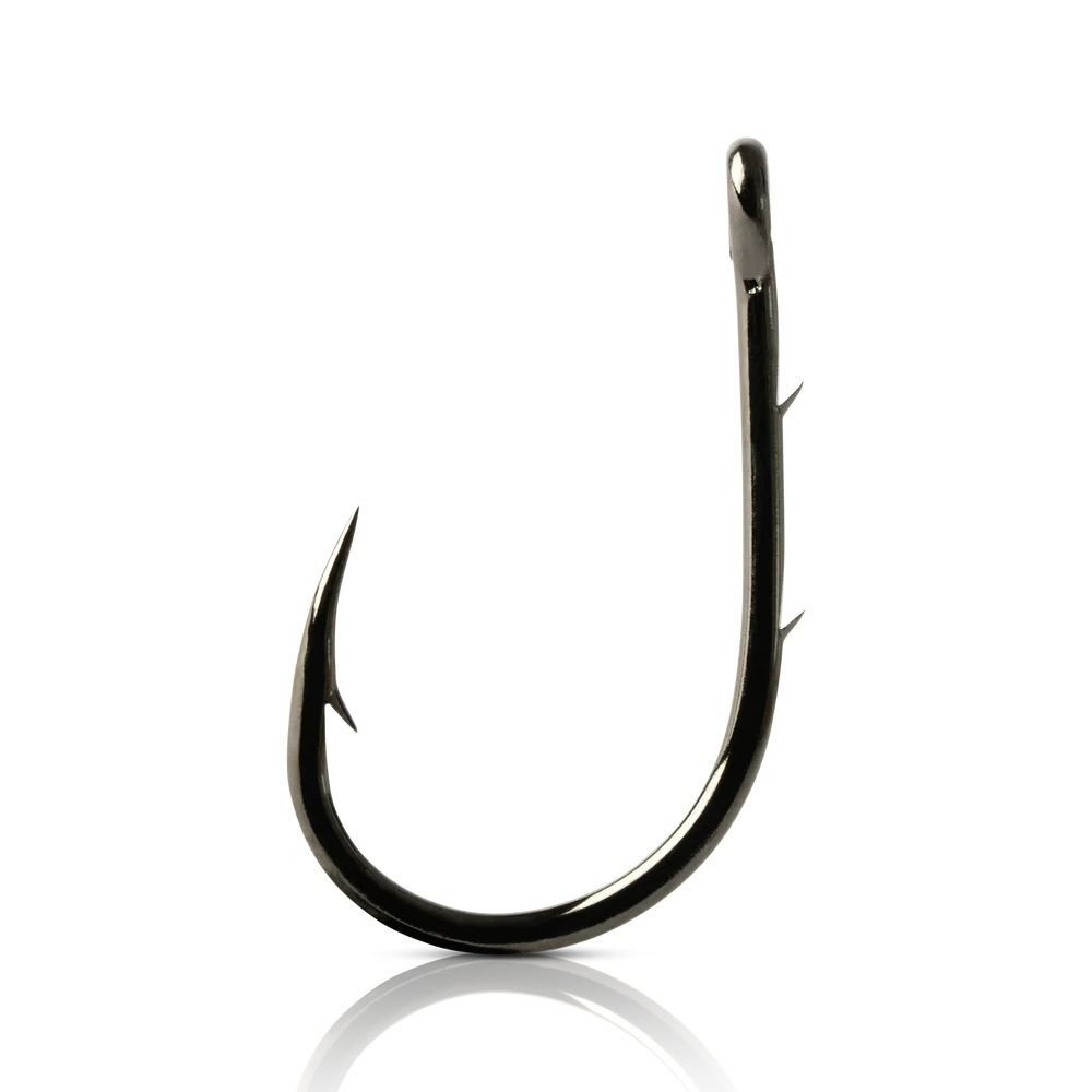 Mustad 10750NP-BN Eyed Baitholder Olta İğnesi BLACK NICKEL - NO:6