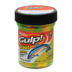 Berkley Gulp Trout Dough Garlic Sahte Yemi RAINBOW CANDY