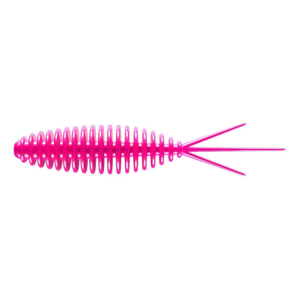 Libra Lures Turbo Worm Cheese Suni Yem 019 - HOT PINK - 56MM