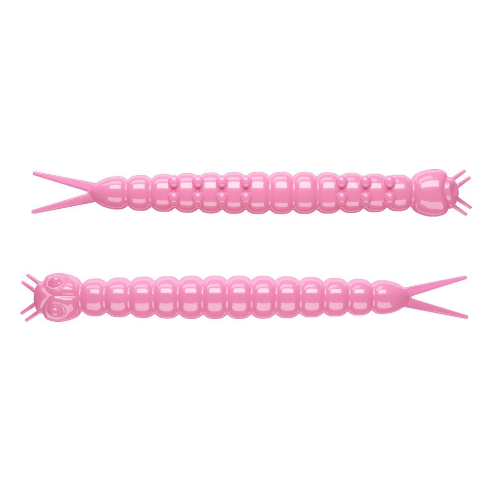 Libra Lures Slight Worm Cheese Suni Yem 017 - BUBBLE GUM - 38MM