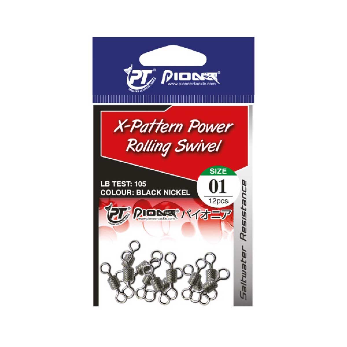 Pioneer X-Pattern Power Rolling Swivel Fırdöndü
