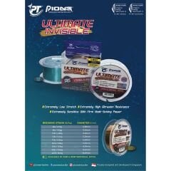 Pioneer Ultimate İnvisible 300metre Blue Clear Misina