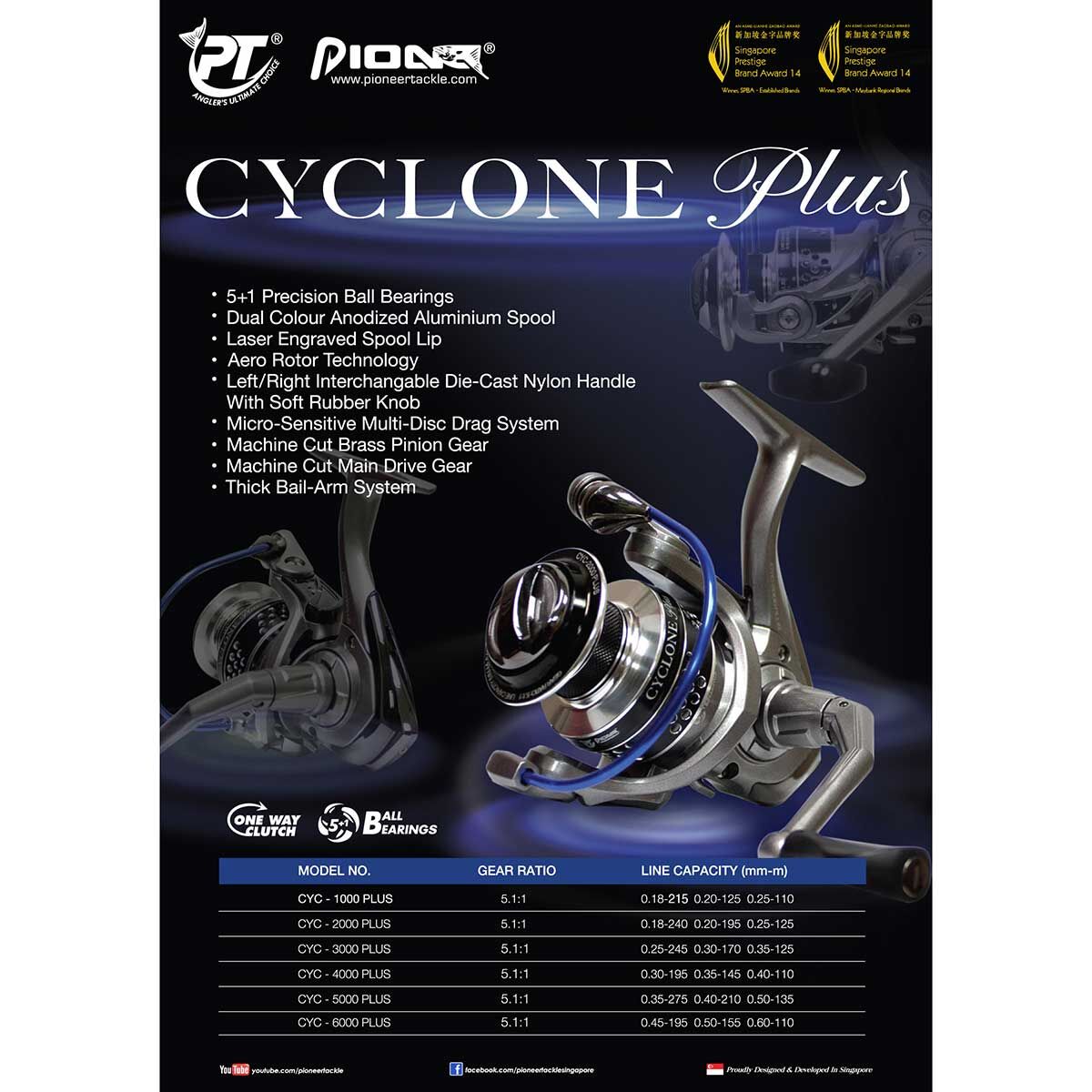 Pioneer Cyclone Plus CYC-1000Plus LRF Olta Makinesi