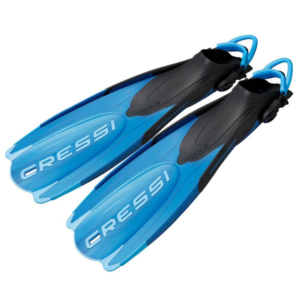 Cressi Maui Dalış Paleti BLACK - BLUE - L-XL