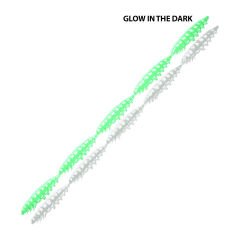 Libra Lures Larva Multi Cheese Suni Yem 000 - GLOW UV GREEN - 25MM