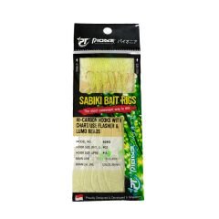 Pioneer Sabiki Rig 626G Chartreuse 6 Köstek Çapari