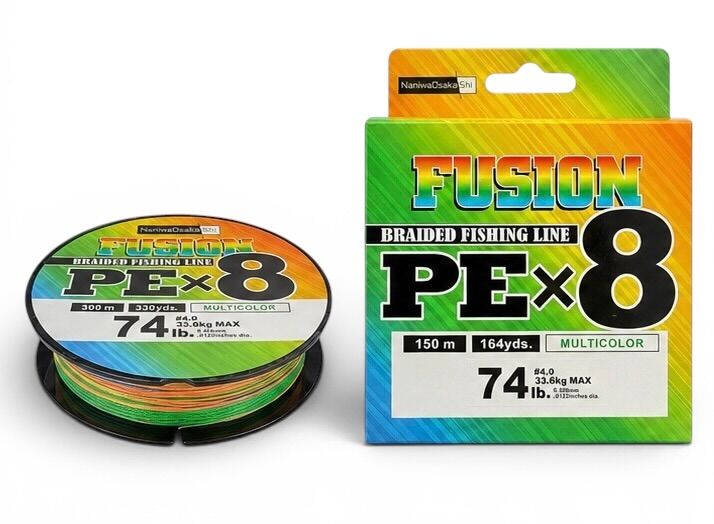 NaniwaOsakaShi Fusion 8X 150MT Multi Color 0.08