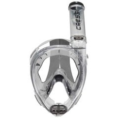 Cressi Knight Tam Yüz Maske SMOKED/CLEAR - S/M