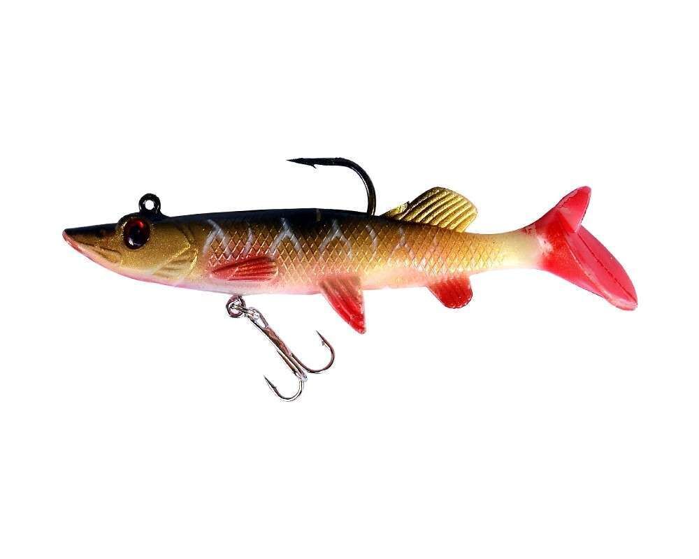 Captain 3547 Steady Pike Soft 12cm Turna Silikonu Suni Balık 4