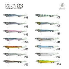 Little Jack Metal Adict 03  60 gr Jig Yem
