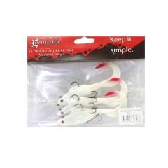 Captain 3559 Pencil Soft 10cm Levrek Silikonu 3lü Suni Balık 3