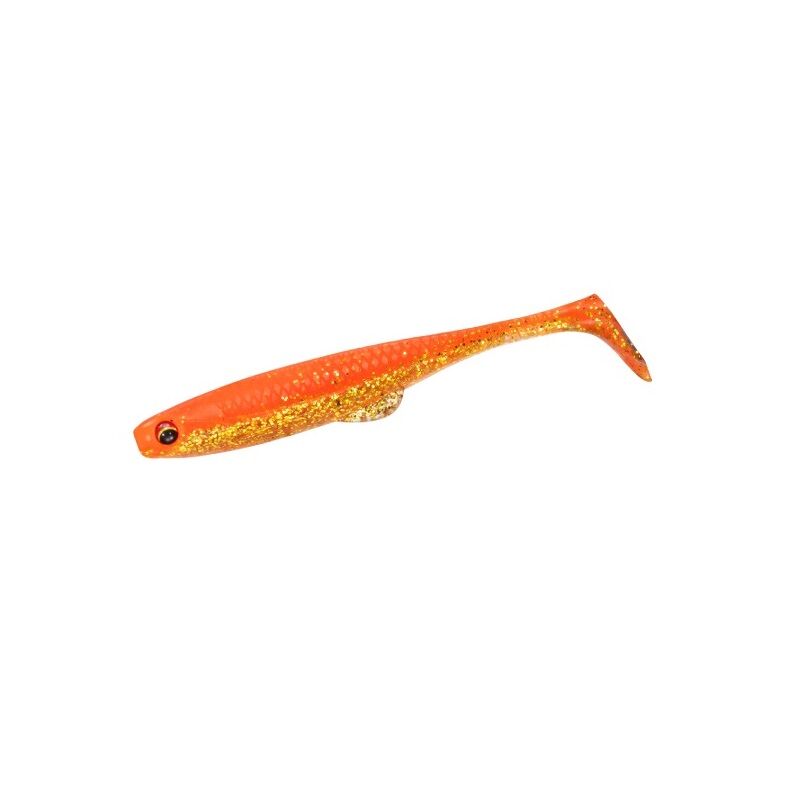 Daiwa FJ Duckfin Shad 3,5 '' (9 Cm) Silikon Balık ORANGE GOLD