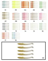 Captain 3596 Elegant 55cm Silikon Zargana 5li Paket Suni Yem 03