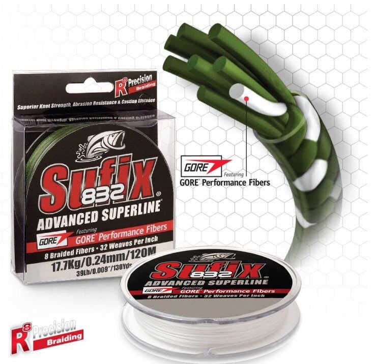 Sufix 832 Advanced İp Misina GHOST - 0.28MM - 250MT - 22.8KG