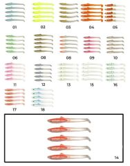 Captain 3596 Elegant 55cm Silikon Zargana 5li Paket Suni Yem 14