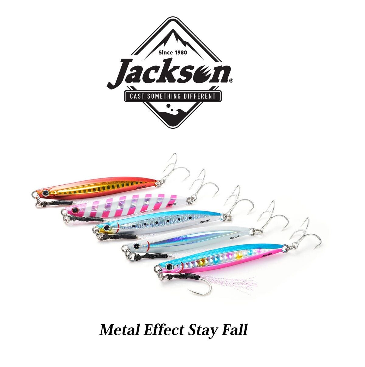 Jackson Metal Effect Stay Fall 60g 95mm Jig Yem