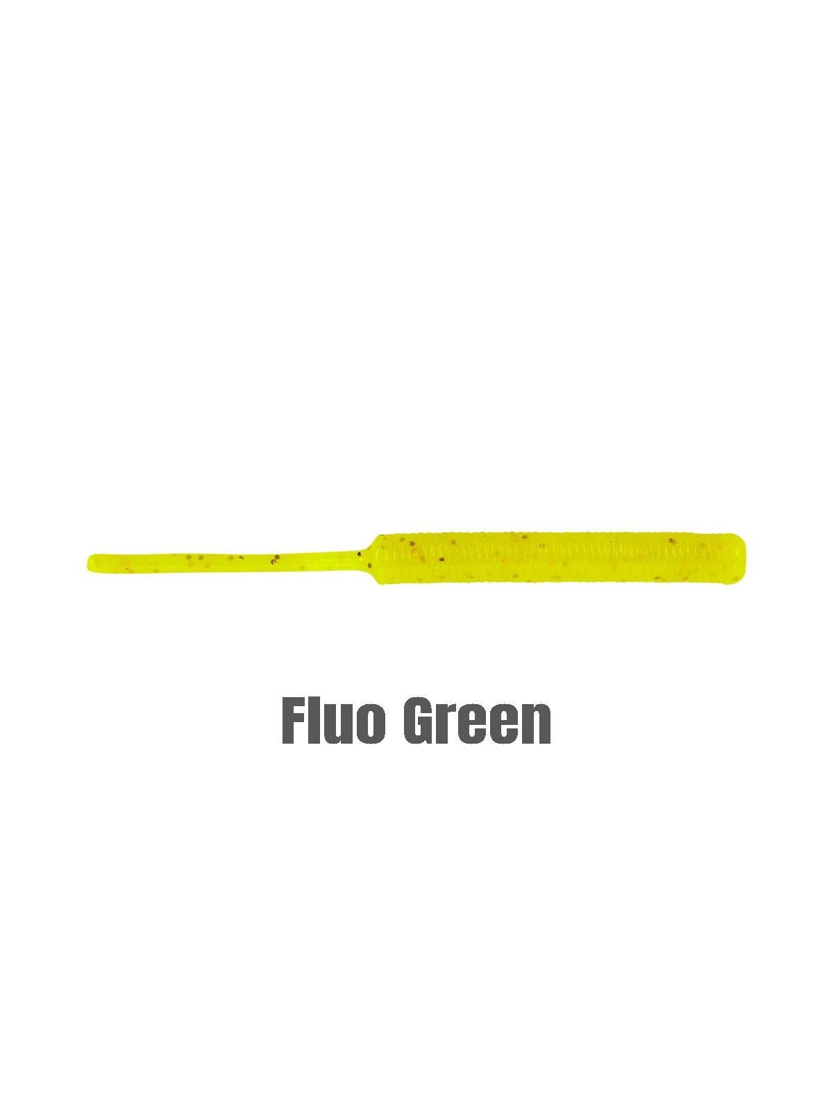 Fujin Baby Worm 5.2 cm Floating LRF Silikonu Fluo Green