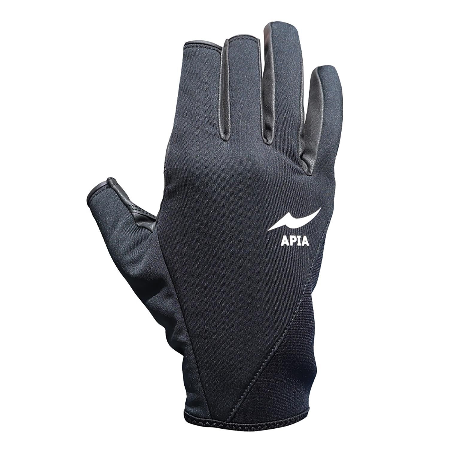 Apia Finger Cut Glove (Eldiven) AW - Black