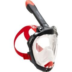 Cressi Kiddy Çocuk Dalış Maskesi BLACK-CLEAR-RED