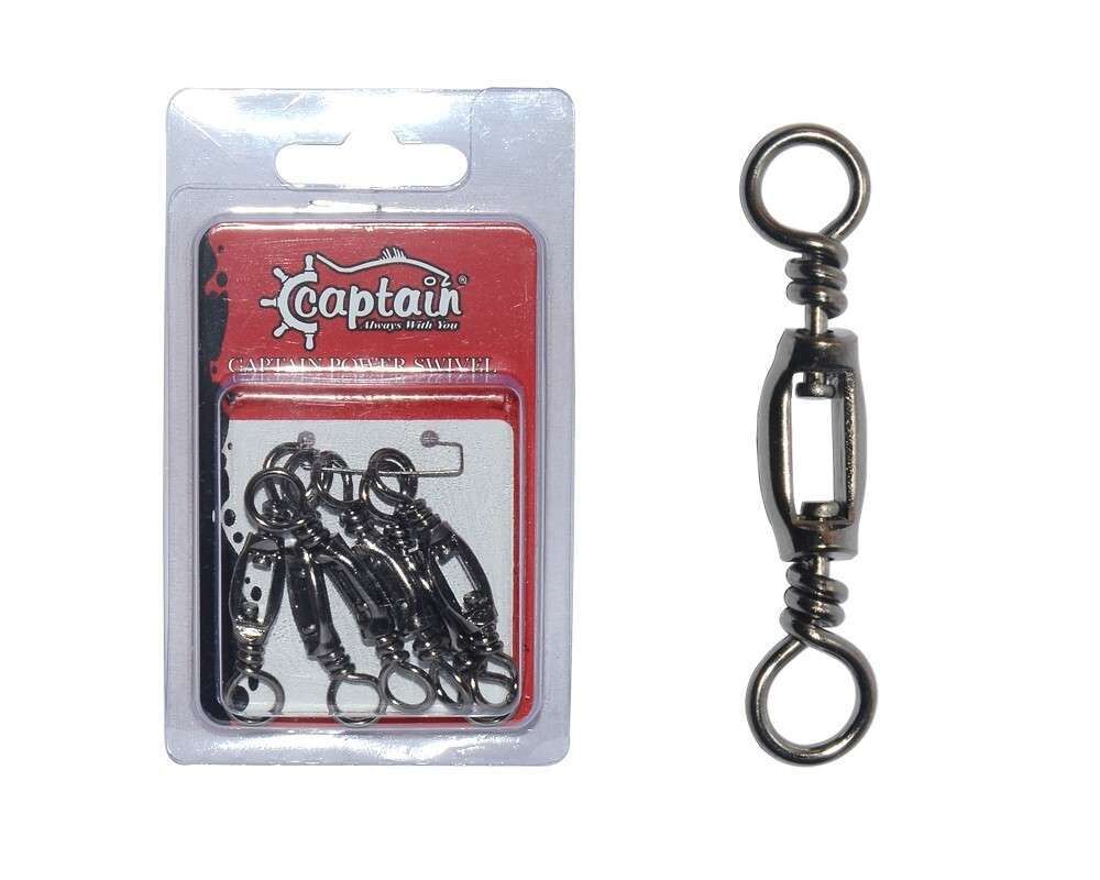 Captain 5004 Ortası Açık Rulmanlı Fırdöndü Nikel Standart - 6-0